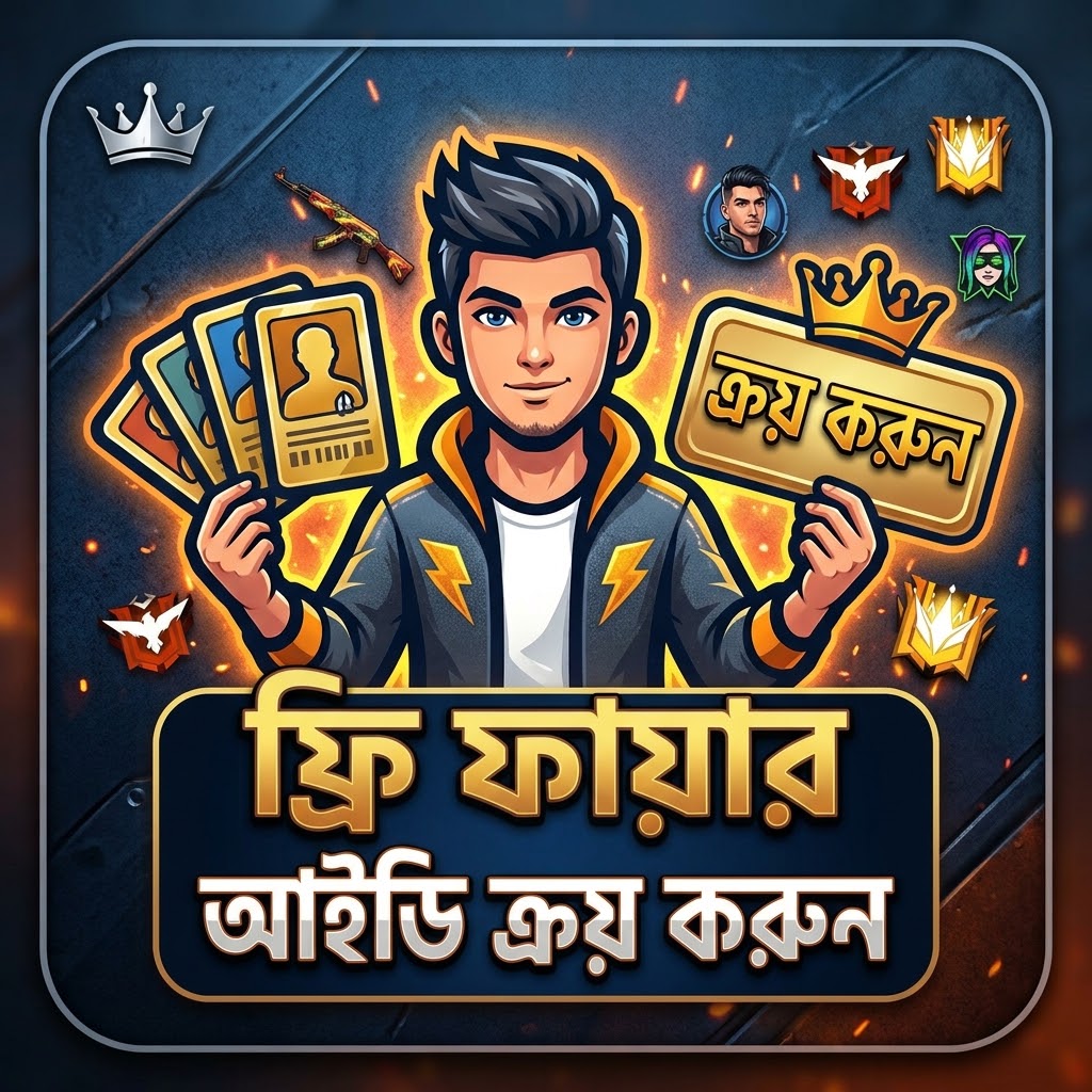 ফ্রি ফায়ার আইডি কিনুন